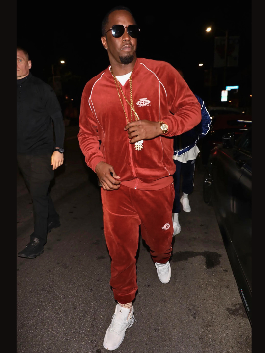 photo:P. Diddy 90's outfit